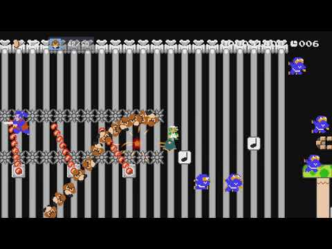 Goombas must die! [don't move] by majusDDD - Super Mario Maker 2 - No Commentary 1bv