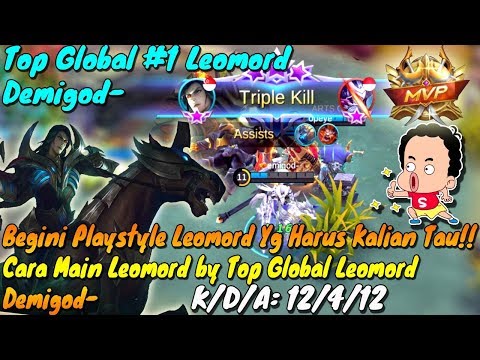 Begini Cara Bermain Leomord Pake Execute Agar MVP!! Belajar Leomord Dari Top 1 Leomord Demigod-
