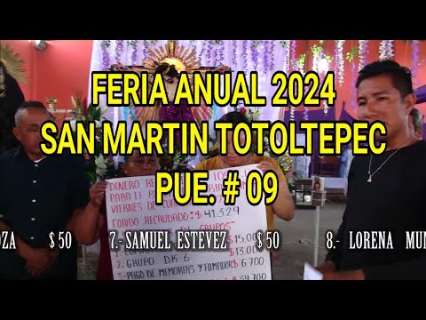 FERIA ANUAL SAN MARTIN TOTOLTEPEC PUE. 09