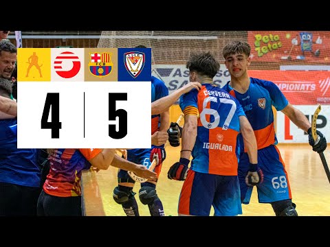 Highlights Final Campionat de Catalunya júnior masculí (Igualada vs Barça)
