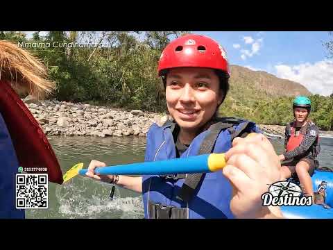 Vive la #adrenalina del #rafting en #nimaima #cundinamarca con #travesiasconmono y #ecoadrenaventura