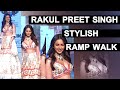 Rakul Preet Singh Stylish Ramp Walk At Bombay Times Fashion Week Hot Ramp Walk Rakul Preet Singh
