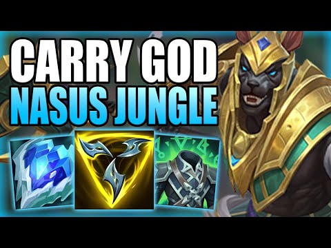 NASUS JUNGLE IS THE GOD OF CARRYING LOW ELO GAMES THAT NOBODY PLAYS! - League of Legends Guide