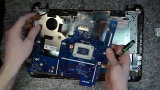 HP Compaq 15 laptop disassembly, take apart, teardown tutorial