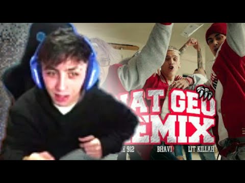 carrera reacciona a Falke 912, Bhavi ft. LIT Killah - Nat Geo Remix