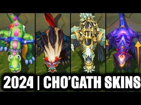 ALL CHO'GATH SKINS SPOTLIGHT 2024 | League of Legends