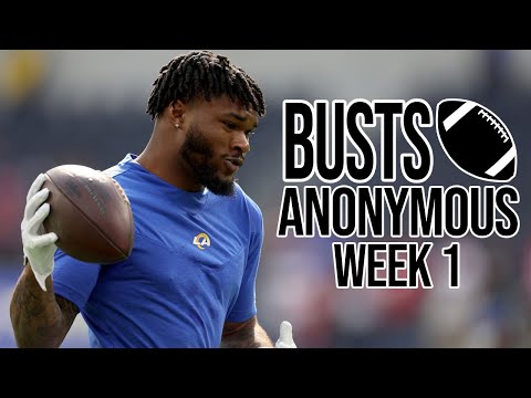 Busts Anonymous Week 1, 2022 - Fantasy Football Busts of the Week
