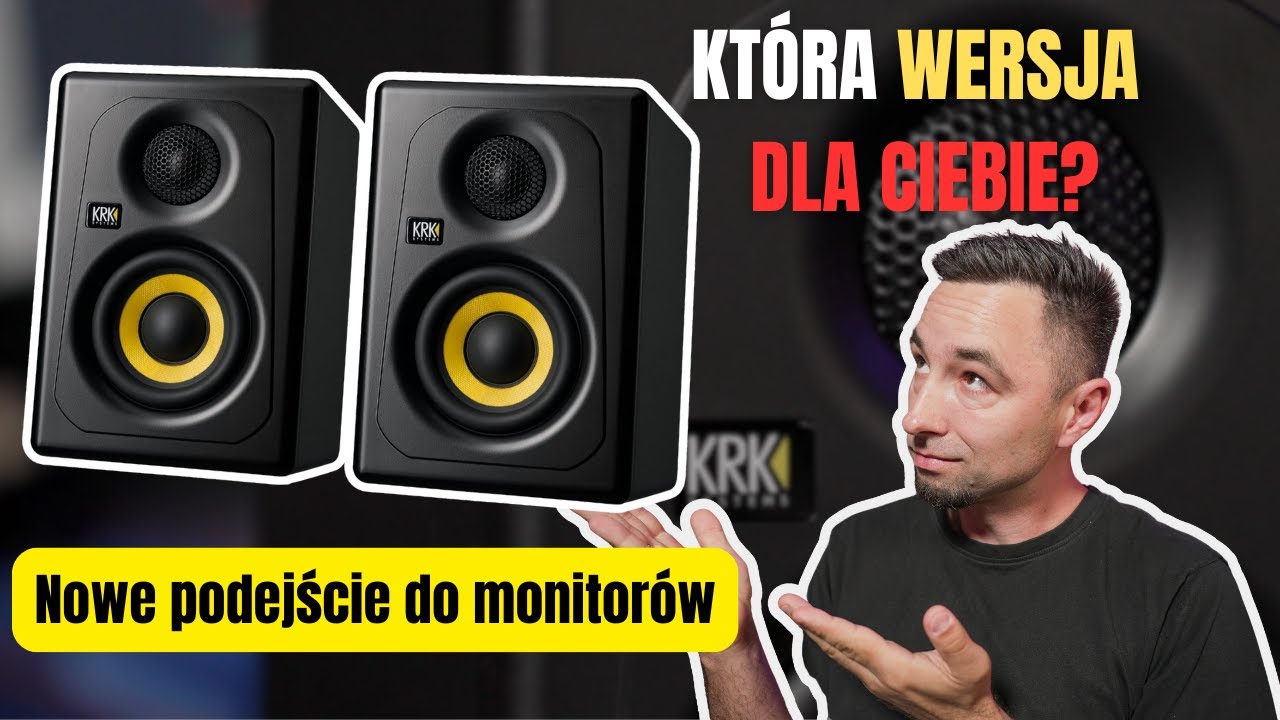 KRK KREATE SERIES 3, 5, 8 recenzja/review