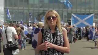 June 2014 Protest Against BBC Scotland Referendum Bias 2...
