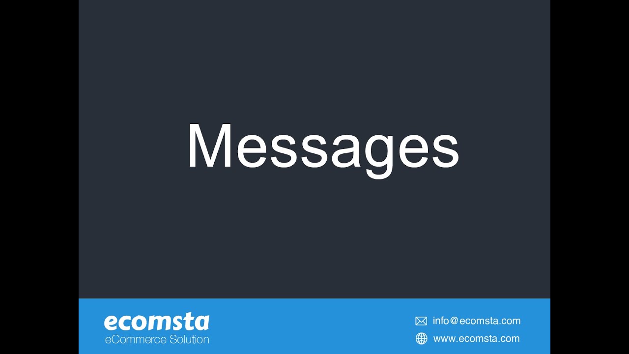How to send bulk SMSs to your users, visitors, and subscribers in eComsta?