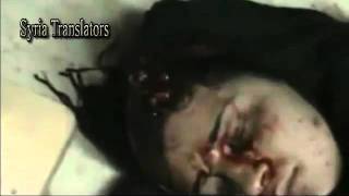 Syria Rastan+18 (Assads massacre ) killing an enti