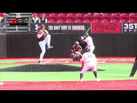 Highlights | Northeastern Baseball vs. Elon | April 8, 2022