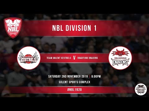 1/ NBL LIVE / Team Solent Kestrels play Bradford Dragons