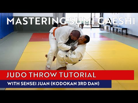 Mastering Sumi Gaeshi | Judo Throw Tutorial with Sensei Juan (3rd Dan Kodokan)