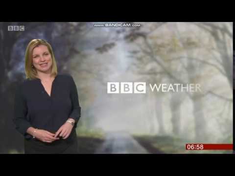 Emily Wood BBC South West News weather 10-02-2018 - 60 FPS