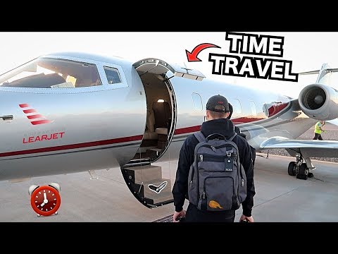 Time Traveling With The LEARJET 60 From Scottsdale To Las Vegas!