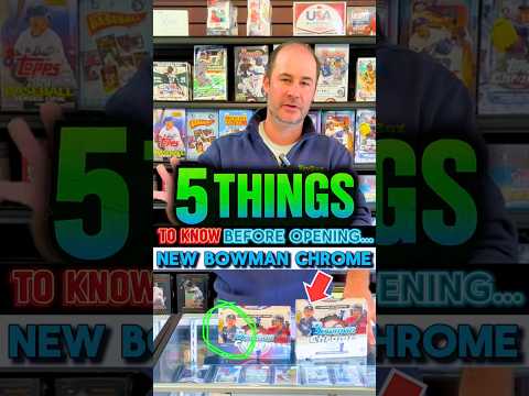 Reason Number 5 Might Trigger You Again! 2025 Bowman Chrome #bowmanchrome #topps #baseballcards