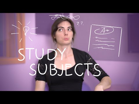 Weekly French Words with Lya - Study Subjects