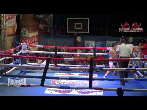 Eusebio Osejo vs Rene Alvarado 2 - Bufalo Boxing / Boxeo Prodesa