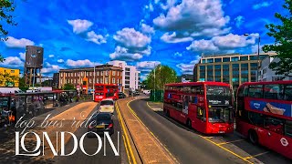 🚌 London Bus Ride | Notting Hill Carnival Streets 🎉 | Route 23, 94, 295, 9, 52