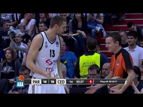 ABA Liga 2016/17, Semi-finals, Round 2 match: Partizan NIS - Cedevita (25.3.2017)