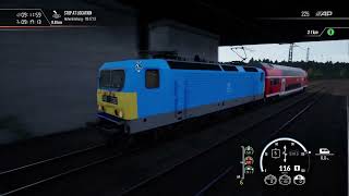 Train Sim World 2 - DB Ruhr-Sieg Nord RB56 Services with BR 143 Hungarian Railway MÁV V43 Painting
