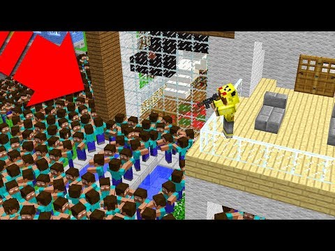 YENİ EVİMDE HEROBRİNE KIYAMETİ! 😱 - Minecraft