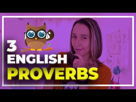 3 Proverbs in English - Proverbs vs Idioms
