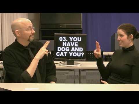 Start Learning American Sign Language ASL Lesson 01 ASLU Dr Bill https Lifeprint com