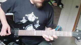 Guitar training - The Rotting Horse On The Deadly Ground (Summoning)