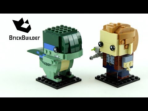 Vidéo LEGO BrickHeadz 41614 : Owen & Blue (Jurassic World)