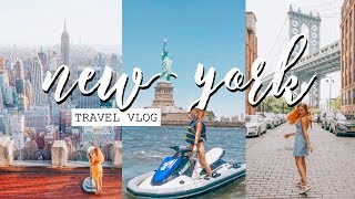 New York Travel Vlog 2018 | My FIRST Time In The City!