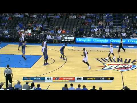 Serge Ibaka vs Orlando Magic 2013.12.15