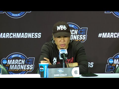 Dawn Staley, Zia Cooke, Aliyah Boston NCAA Sweet 16 News Conference — 3/24/22