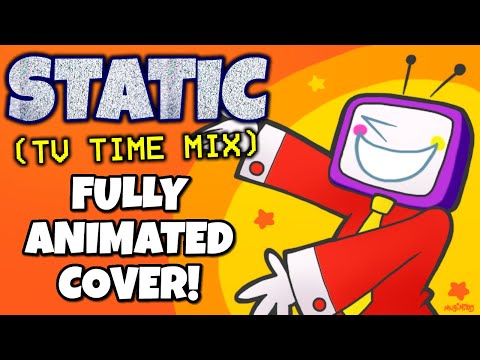 Static - TENNA FULL COVER by RecD - DELTARUNE CHAPTER 3 ANIMATED MUSIC VIDEO! (TV Time Mix)