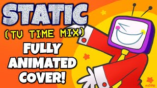 Static - TENNA FULL COVER by RecD - DELTARUNE CHAPTER 3 ANIMATED MUSIC VIDEO! (TV Time Mix)