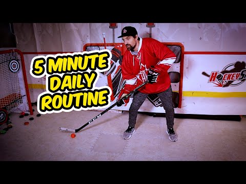 5 Minute DAILY Stickhandling Routine