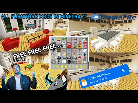 Minecraft All Furniture Mods in Pocket Edition MOD Download link