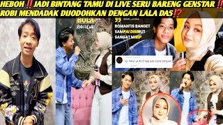 Download lagu HEBOH‼️JADI BINTANG TAMU DI LIVE SERU BARENG GENSTAR & ADIBAL‼️ROBI LANGSUNG DIJODOHKAN DENGAN LALA😱 mp3