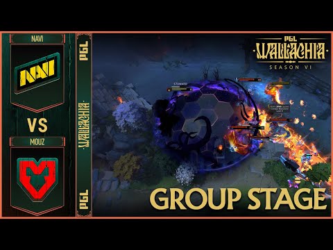 WINNER TO PLAYOFFS! NAVI vs MOUZ - HIGHLIGHTS - PGL Wallachia Season 6 | DOTA2