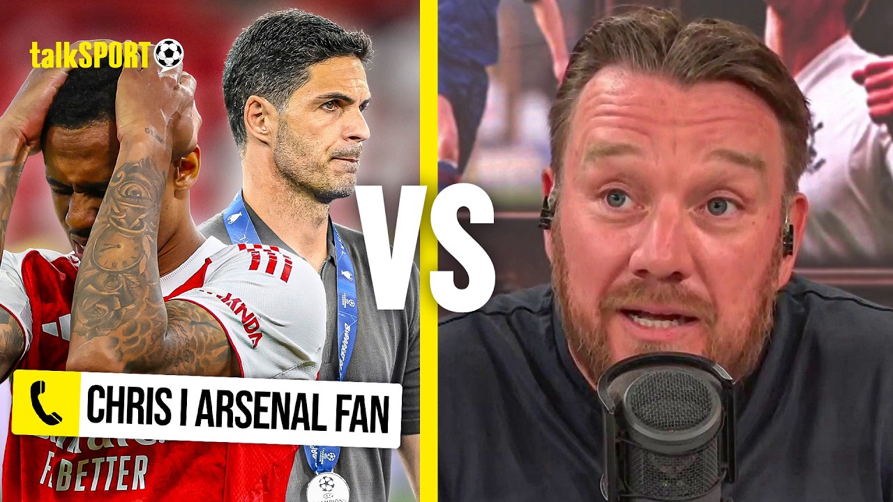 "Why are you getting RATTLED?" Jamie O'Hara TEASES Arsenal fan for not being a 'Big Club'!