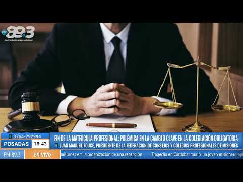 Reforma laboral y matrícula profesional: “En Misiones no va a haber cambios”, aseguró Fouce