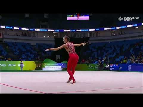 Andreea VERDES(ROU) - 27.450 -*Qualification*Clubs(Maças/Mazas) - World Championship Rio 2025