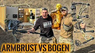 ARMBRUST vs BOGEN mit @FritzMeinecke -  Wie sicher ist eine Wohnung | Survival Mattin