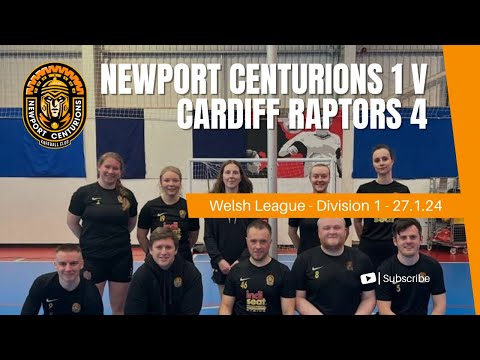 Newport Centurions 1 v Cardiff Raptors 4 - 27.1.24 - Welsh League