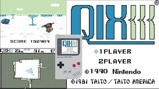 QIX Game Boy - C&M Plays