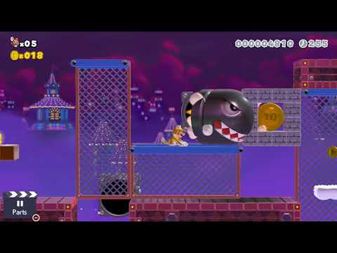 Super Mario Maker 2 Story Mode Level 10 Job - Banzai Bill Ambush