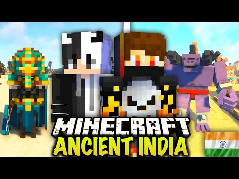 We Survived 100 Days In Ancient India | Minecraft ( Hindi )