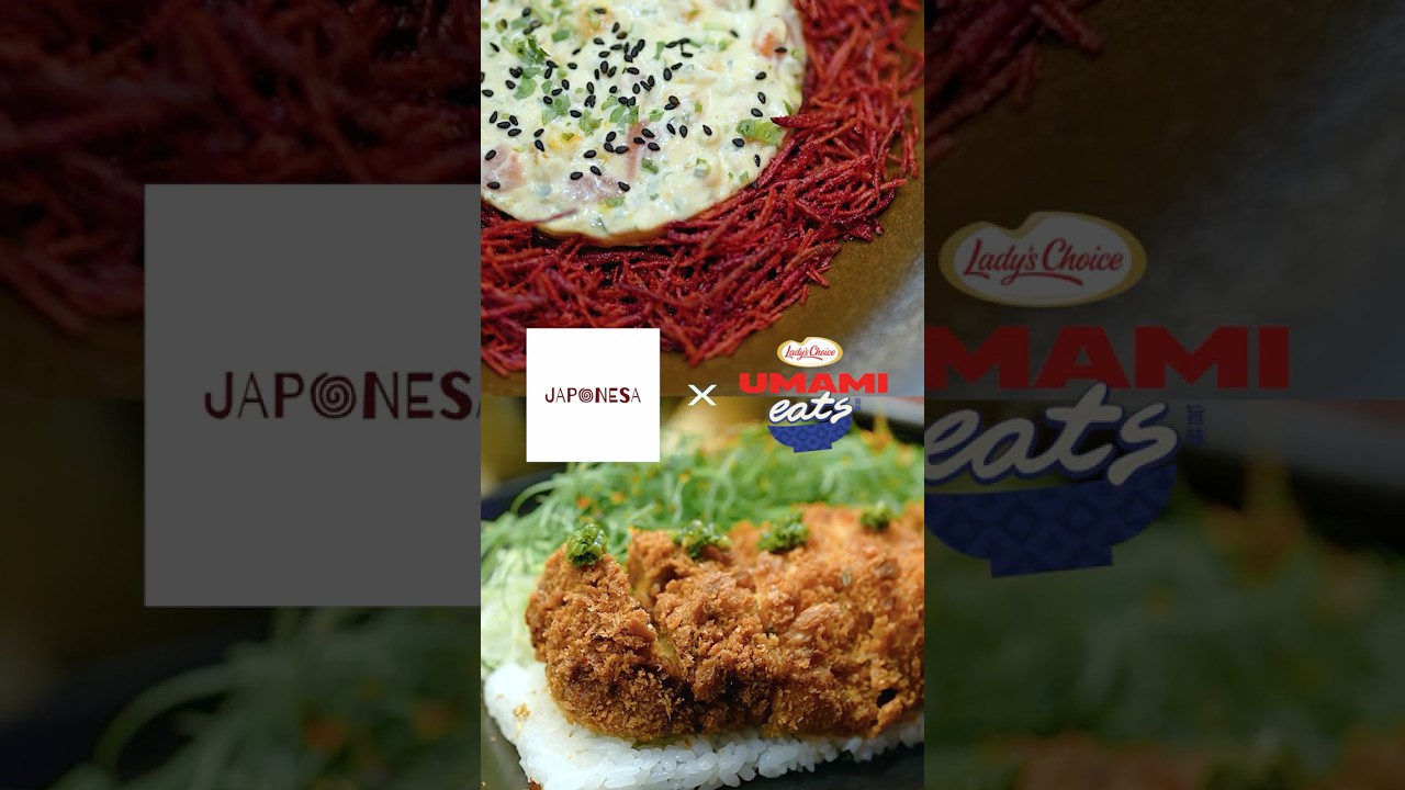 #MakeItUmami with Japonesa | Chicken Katsu Mozza-Melt and Creamy Salmon Tartare