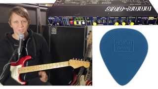 Video thumbnail for Herdim Guitar Pick Korg SDD3000 Vox AC30 U2 The Edge by shnobel